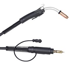 Radnor 64007802 250 Amp Pro 0.030" - 0.035" " Air Cooled Mig Gun With 15' Cable And Miller Style Connector