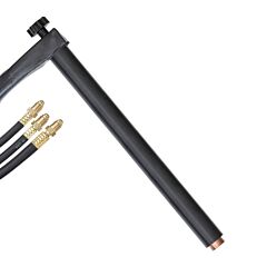 Radnor 64005870 27B-3 500 Amp Water Cooled Tig Torch With 180 Degree Head And 3' Cable And 20" Body
