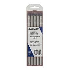 Radnor 64001990 532" X 7" Zirconiated Tungsten Electrode Ground (10 Per Package)