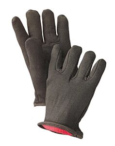 Radnor 64057139 Brown Standard Weight Cotton And Jersey Clute Cut General Purpose Gloves With Slip-On Cuff