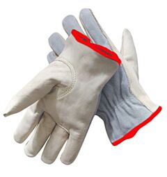 Radnor 64057443 Natural Select Grain Split Cowhide Unlined Drivers Gloves, Size Small