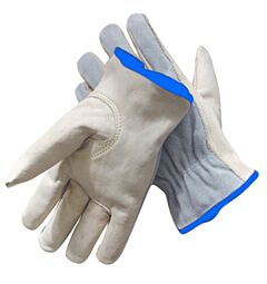 Radnor 64057446 Natural Select Grain Split Cowhide Unlined Drivers Gloves, Size X-Large