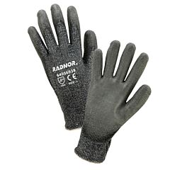 Radnor 64056939 13 Gauge Glass, High Performance Polyethylene And Nylon Cut Resistant Gloves With Polyurethane Coating, Size X-Large