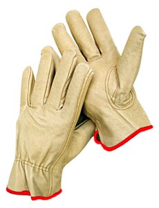 Radnor 64057851 Natural Premium Grain Cowhide Unlined Drivers Gloves, Size Small