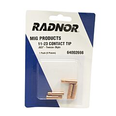 Radnor 64002666 .023" X 1" 0.031" Bore 11 Series Contact Tip