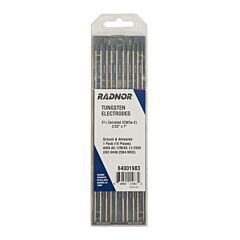 Radnor 64001983 332" X 7" 2% Ceriated Tungsten Electrode Ground (10 Per Package)