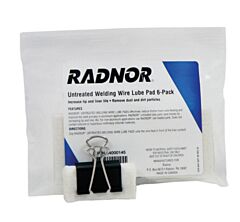 Radnor 64000145 6 Pack Un-Treated Wire Lube Pads
