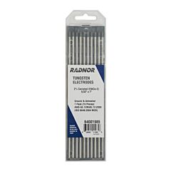 Radnor 64001985 532" X 7" 2% Ceriated Tungsten Electrode Ground (10 Per Package)