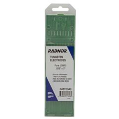 Radnor 64001948 2100" X 7" Pure Tungsten Electrode Ground (10 Per Package)