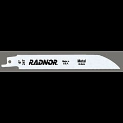 Radnor 64000513 6" X 34" X .035" X 24 Tooth Per Inch Style B624 Reciprocating Saw Blade (25 Per Package)
