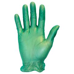 Radnor 64057716 Green 6 Mil Latex-Free Vinyl Disposable Gloves (400 Gloves Per Box), Size Medium
