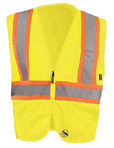 Occunomix Tse-Im2Tz Class 2 Self Extinguishing Two-Tone Safety Vest