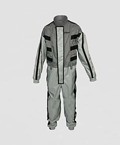 Bullard Hdsdg Heavy Duty Abrasive Blasting Suit, Grey, Size X-Large