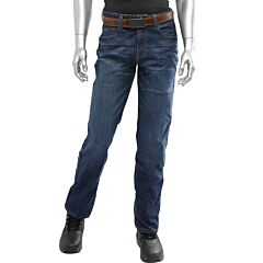 Pip 385-Frsj Cat 2 Ar/Fr Dual Certified Stretch Blue Jeans, 13.1 Cal/Cm2, Size 52W X 34L