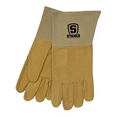 Stanco 2106-Xl Import, Tig Welding Gloves, Saddle Grain Pigskin, 4” Cuff. Size X-Large