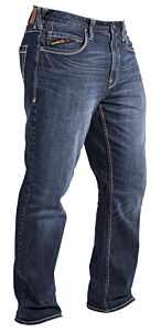 Stanco Frc1512-34X38 13.75 Oz Denim; Relaxed Fit, 99% Cotton; 1% Flex-Fit; Fashionable Look, Stone-Washed, Low-Mid Rise, Boot Cut, 19 Cal/Cm2 Cat 2 Waist 34; Inseam 38