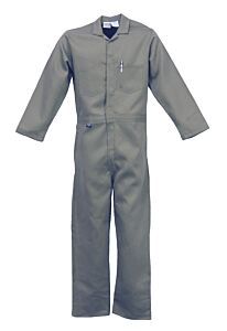 Stanco Frc681Gry-S Coverall, Full-Featured, 2112 Ul® Certified, 7 Oz 100% Fr Cotton, Grey, 8.0 Cal, Cat2, Size Small
