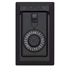 Kidde 000514 Keysafeoriginal Dial Lid Key Box (Permanent), Black