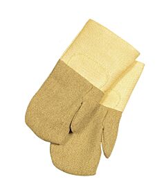 Stanco Kp314Dwl Kevlar/Pbi 14” Reversible Mitt, Quilted Double Palm And 4-Piy Protection