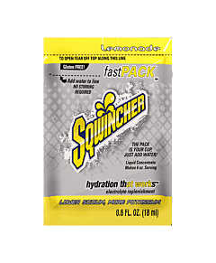 Sqwincher 015303 Fast Pack Liquid Concentrate, Lemonade