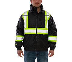 Tingley J26123C Type O Class 1 Bomber Ii Jacket In Black With Two-Tone Tape