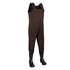 Durawear 1532 Neoprene Chest Waders With Rubber Boots, Steel Shank And Steel Toe, Size 07