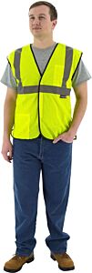 Majestic 75-3205 Hi-Viz Mesh Breakaway Vest, Class 2
