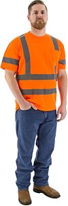 Majestic 75-5306 Hi-Viz Short Sleeve Shirt, Class 3