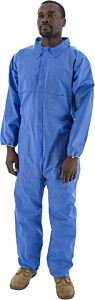 Majestic 74-201F Fr Sms Anti-Static Coveralls With Elastic Wrist & Ankle