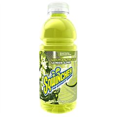 Sqwincher 030538 Ready-To-Drink Widemouth Bottles, Lemon Lime