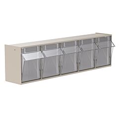 Akro-Mils 06705 Cabinet, Tiltview Cabinet 5 Bins