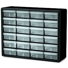 Akro-Mils 10124 Cabinet, Plastic Storage Cabinet 24 Drawer