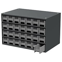 Akro-Mils 19228 Cabinet, 19-Series Steel Cabinet 28 Drawers