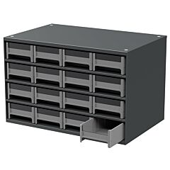 Akro-Mils 19416 Cabinet, 19-Series Steel Cabinet 16 Drawers