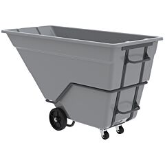 Akro-Mils 77710Grey Tilt Truck, Akro-Tilt Truck, Hd, 300Gal - 1-1/2 Yd