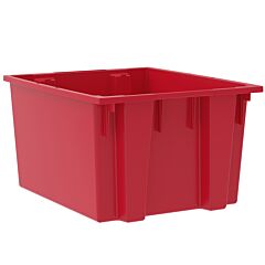 Akro-Mils 35230Red Tote, Nest & Stack Tote 23-1/2 X 19-1/2 X 13