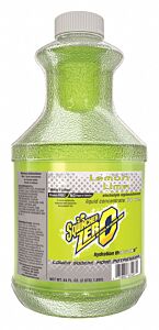 Sqwincher 050104 Zero Liquid Concentrate, Lemon Lime, 64 Ounce Bottle, 1/Case Of 6 Bottles