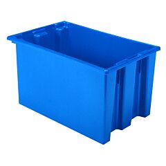 Akro-Mils 35240Blue Tote, Nest & Stack Tote 23-1/2 X 15-1/2 X 12