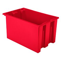 Akro-Mils 35240Red Tote, Nest & Stack Tote 23-1/2 X 15-1/2 X 12