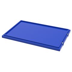 Akro-Mils 35301Blue Lid For Nest & Stack Totes 35300, Blue