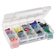 Akro-Mils 05805 Case, Storage Case, 15 Compartments