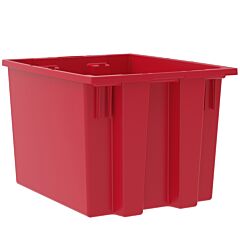 Akro-Mils 35195Red Tote, Nest & Stack Tote 19-1/2 X 15-1/2 X 13