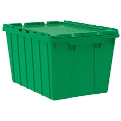 Akro-Mils 39120Grn Container, Attached Lid Container 12 Gal