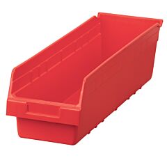 Akro-Mils 30094Red Bin, Shelfmax Shelf Bin 23-5/8 X 6-5/8 X 6