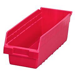 Akro-Mils 30098Red Bin, Shelfmax Shelf Bin 17-7/8 X 6-5/8 X 6