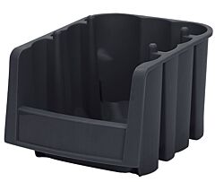 Akro-Mils 30796Black Bin, Economy Shelf Bin 8-7/8 X 6-5/8 X 5
