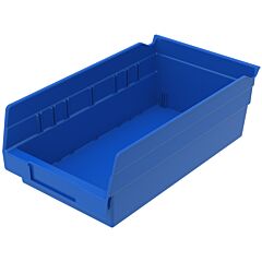 Akro-Mils 30130Blue Bin, Shelf Bin 11-5/8 X 6-5/8 X 4, Blue