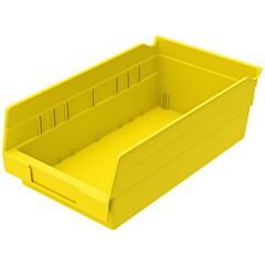 Akro-Mils 30130Yello Bin, Shelf Bin 11-5/8 X 6-5/8 X 4, Yellow