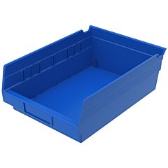 Akro-Mils 30150Blue Bin, Shelf Bin 11-5/8 X 8-3/8 X 4, Blue