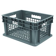 Akro-Mils 37208Grey Container, Straight Wall Container, Mesh